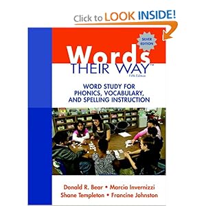 Words Their Way: Word Study for Phonics, Vocabulary, and Spelling Instruction (5th Edition) (Words Their Way Series) [Paperback]