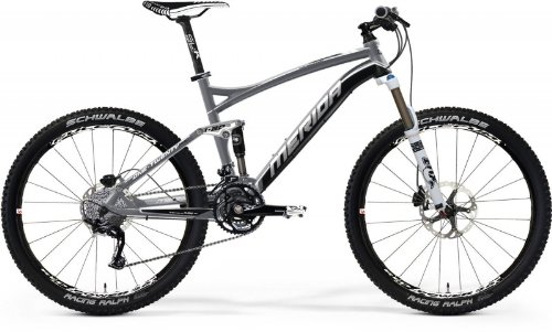 MERIDA ONE-TWENTY 3000 2013 DUNKEL-SILBER/SCHWARZ (WEIß) 20'