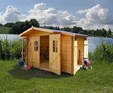 Blockhaus Gartenhaus Holzhaus Geraetehaus 352x270 cm 28mm - Eastwood GmbH