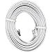GE TL26523 Line Cord (25 Ft., White, 6-Conductor Wire)
