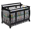 Deborah Stages Crib In Black Finish By Storkcraft Baby Furniture
