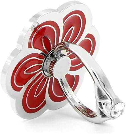 Cell Phone and Tablets Anti Drop Ring Holder Case Stand for Iphone 6 Plus Ipad Mini Ipad2 Ipad Ipod Samsung Galaxy Note S5 (Red)