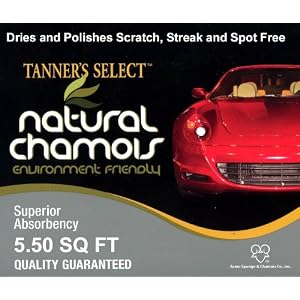 Tanner's Select Premium New Zealand Sheepskin Chamois (5.5 Sq. Ft.)