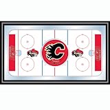 NHL Calgary Flames Framed Hockey Rink Mirror