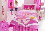 Lazytown Stephanie Duvet Set, Pink, Single