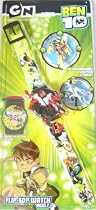 Ben 10 Flip Top Watch. Actually tells time. With Interchangable Figures.