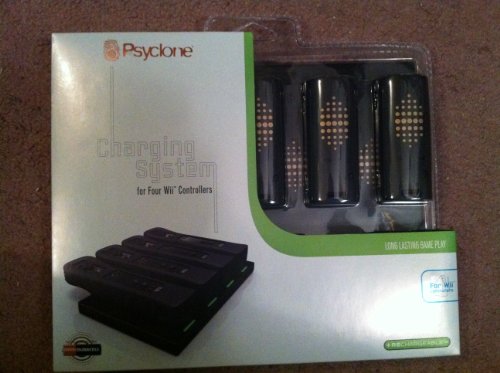 Psyclone Charging System with 4 Wii Controllers