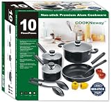 10 Pieces Non-stick Premium Alumium Cookware Set