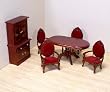 Melissa & Doug Deluxe Doll - House Dining Room Furniture