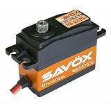 Savox SB-2270SG Monster Torque Brushless Steel Gear Standard Digital Servo High Voltage by Savox