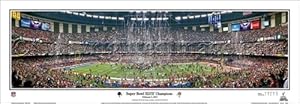 Baltimore Ravens Superbowl XLVII Champions 13.5 x 39 Panoramic Photo - Unframed