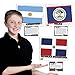 Teacher's Discovery Flags of Spanish Speaking Countries Bulletin Board Set