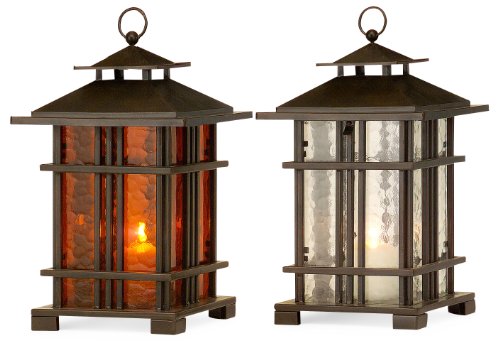 Arts and Crafts Lanterns - Set of 2