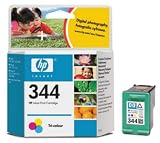 Hewlett Packard [HP] No. 344 Inkjet Cartridge Tri-colour Ref C9363EE-abb