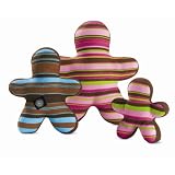 Slobber-WickSqueakBuddy-Blue/BrownStripe-Medium