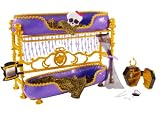 Monster High Dead Tired Clawdeen Wolf Doll And Bed Playset