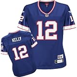 Jim Kelly Reebok Premier Throwback Player Buffalo Bills Women's Jersey - X-Large