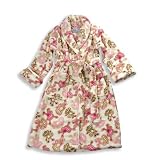 Sweet n Sassy - Girls Robe, Ivory, Pink, Brown