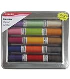 Singer(R) Fusion Thread Gift Tin- 15/pkg