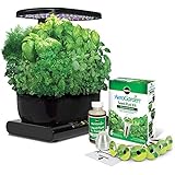 Miracle-Gro AeroGarden Harvest with Gourmet Herb Seed Pod Kit, Black