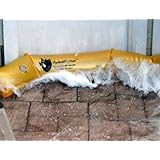 Best Sandbag Alternative - Hydrabarrier Standard 6 Foot Length 4 Inch Height. - Water Diversion Tubes That Are the Lightweight, Re-usable, and Eco-friendly (Single Unit)