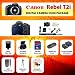 Canon EOS Rebel T2i (550D) Digital SLR Camera Body + 2 Extended Life Batteries + Battery Charger + 16 GB Memory Card + Card Reader + Tripod + Carrying Case + Starter Kit + Digital Flash and more!!
