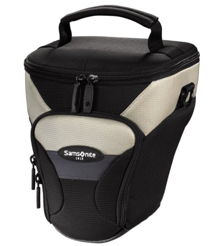 Samsonite Kameratasche \"Korsika 110 Colt\", Schwarz/Beige Preisvergleich