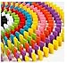 Ning store 240pcs Wooden Domino Blocks Set, Racing Toy Game, Building and Stacking Rally