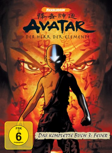 Avatar – Der Herr der Elemente, Das komplette Buch 3: Feuer (4 DVDs)