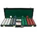 Trademark Poker 500 13-Gram Pro Clay Casino Chips with Deluxe Case