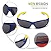 RIVBOS Rubber Kids Polarized Sunglasses With Strap Glasses Shades for Boys Girls Baby and Children Age 3-10 RBK003 （Navy Blue）