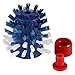 Poolâ€™N Brush Rotating Sweep Hose Tail Scrubber, No Spray Pool Brush Equipment