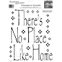 RoomMates RMK0038SS There Is No Place Like Home Peel & Stick Single Sheet