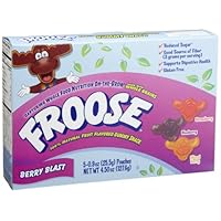 Froose Berry Blast Gummy Snacks, 5-Count Pouches (Pack of 6)