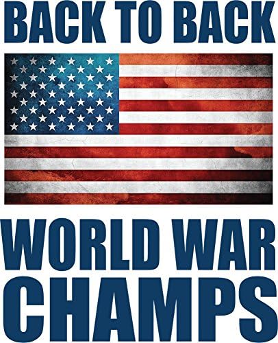 Back to Back World War Champs' Tank Top