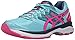 ASICS Women's GT-2000 4 Running Shoe, Turquoise/Hot Pink/Navy, 9 M US
