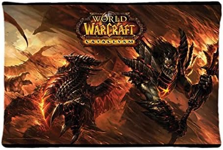 World of Warcraft Custom Pillowcase Design Standard Size 20x30