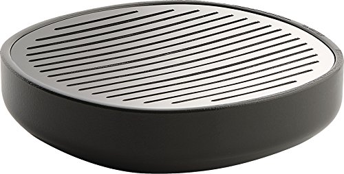 Alessi "Birillo" Soap Dish, Dark Grey (8003299361281)