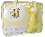 Giraffe Quilt and Toy gift set