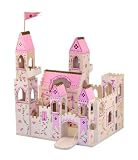 Melissa & Doug Deluxe Wooden Folding Princess Castle
