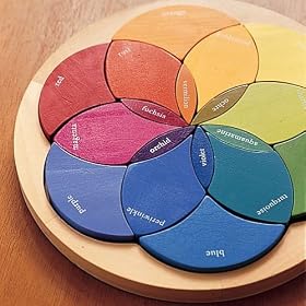 Color wheel puzzle