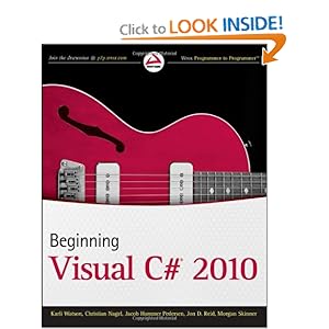 Beginning Visual C# 2010 (Wrox Programmer to Programmer)