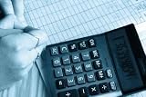 Hand with Pen/accounting/calculator - 36