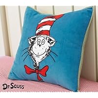 Dr. Seuss Cat in the Hat Decorative Pillow Sham Kids Room Bedding