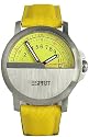 ESPRIT Women's Sport Yellow Leather Strap Watch #ES170A22508393