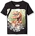 Disney Boys' The Good Dinosaur Black Big Dino T-Shirt