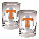 Tennessee Volunteers NCAA 2pc Rocks Glass Set