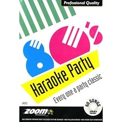 Zoom Karaoke - Eighties Karaoke Party (80's) - DVD - 60 Songs