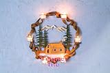 Large Rustic Metal Home Decor Cabin Wall Candle Votives