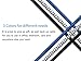 Magic-T 6.6ft/2m Tangle-free Nylon Fabric Braided Micro USB with Silver-Plated Connector for Android, Samsung, HTC and More[3-Pack]